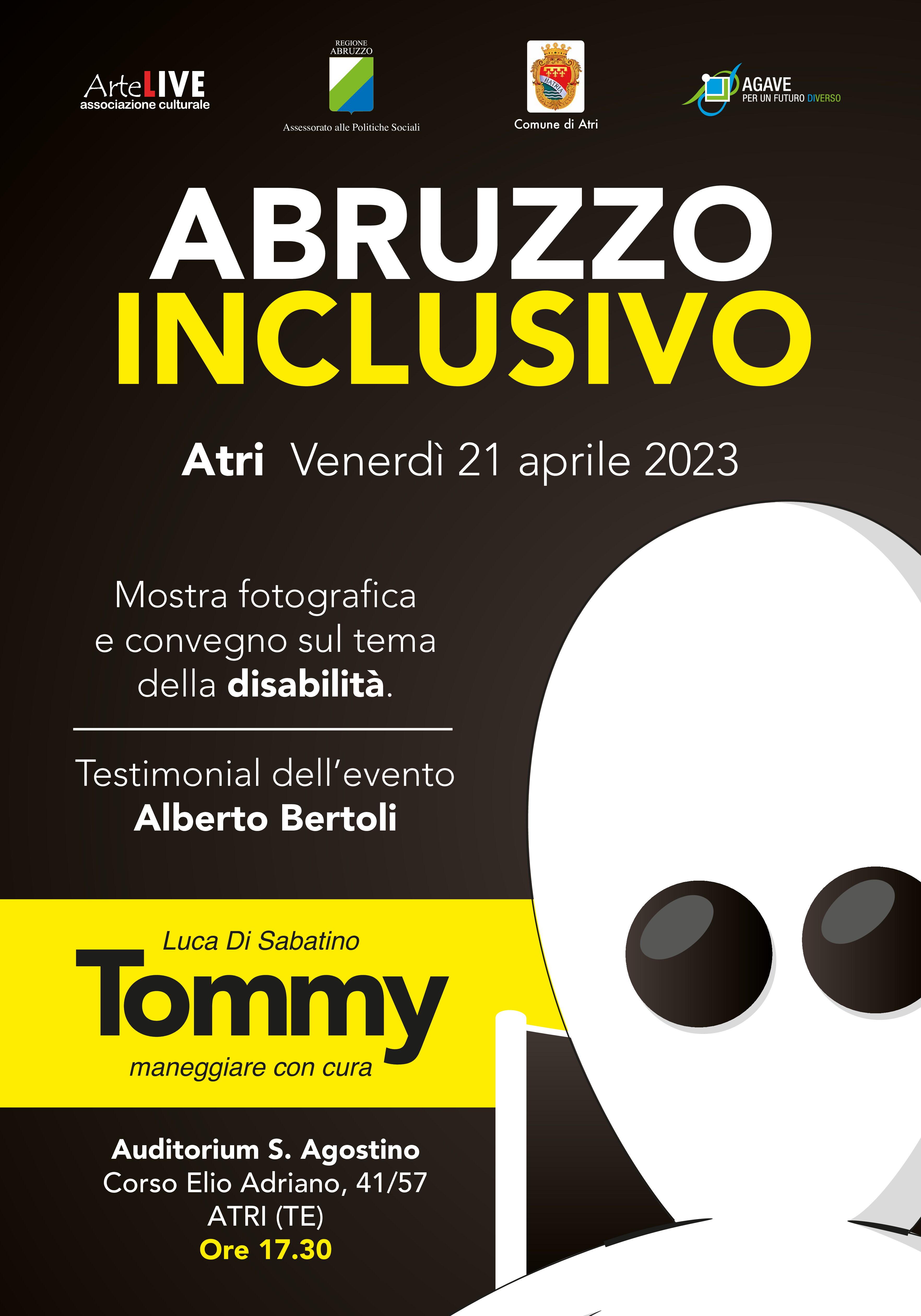 ALBERTO BERTOLI OSPITE A ABRUZZO INCLUSIVO